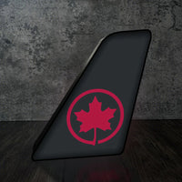 Thumbnail for Air Canada Led Aircraft Tail aviation design on premium acrylic with LED 3D aircraft tail lamp.