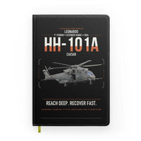 Thumbnail for Leonardo HH-101A Caesar design on black notebook