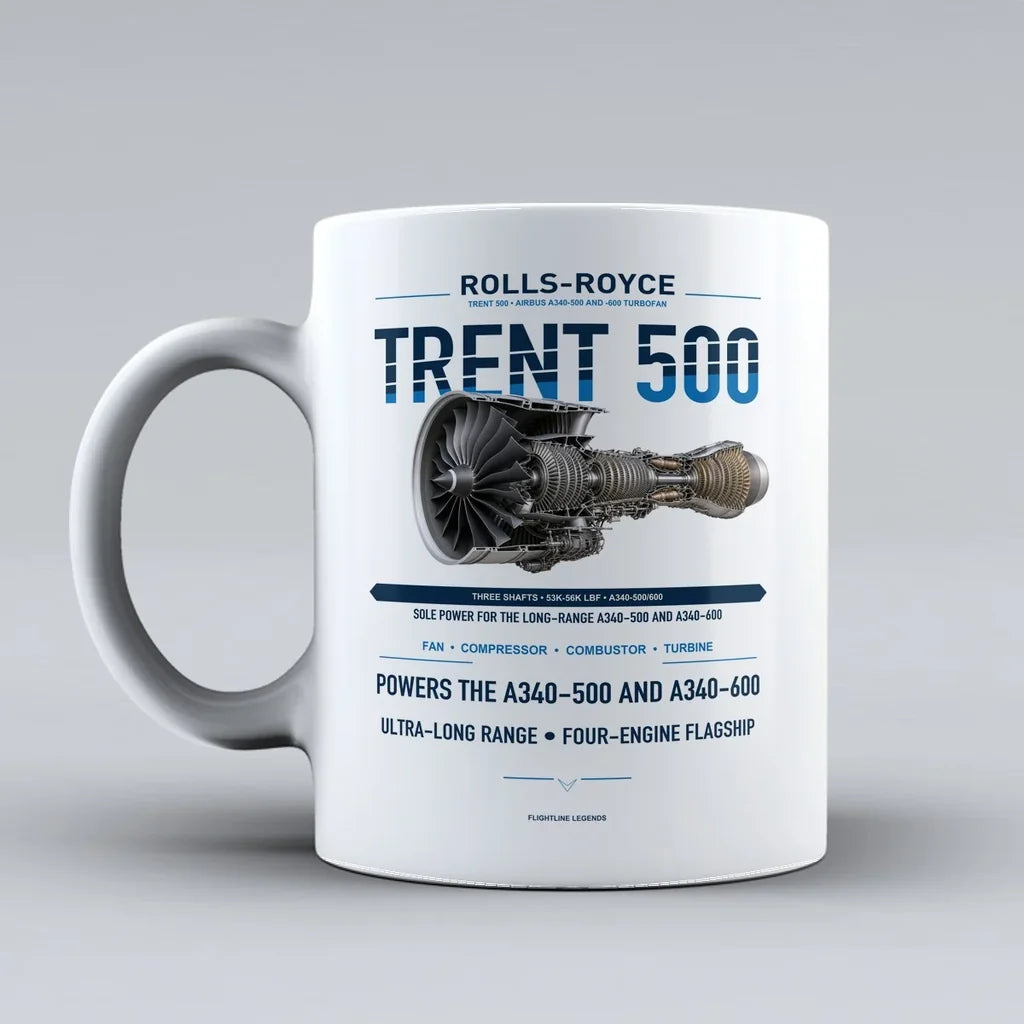 500 Mug design on white trent