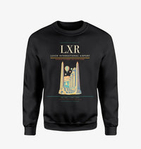 Thumbnail for Luxor International Airport (LXR) design on black sweatshirt