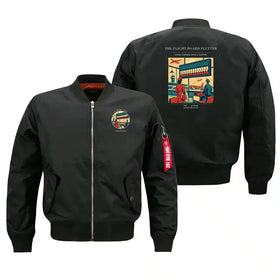 The Flight Board Flutter Bomber Jacket