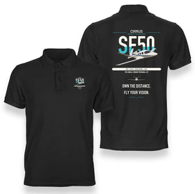 Cirrus Vision Jet G2+ Premium Polo T-Shirts