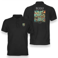 Thumbnail for BODØ - Poster - Double-Side Polo - Black