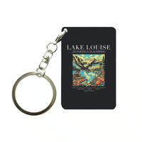 Thumbnail for LAKE LOUISE - Poster - Key Chain - Black