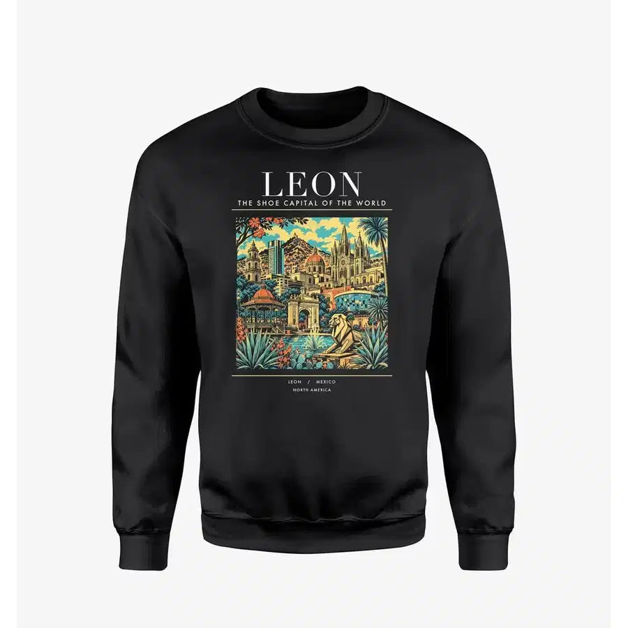 LEON - Poster - Sweatshirt - Black
