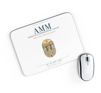 Thumbnail for Queen Alia International Airport (AMM) design on white rectangle mouse pad