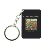 Thumbnail for CESKY KRUMLOV - Poster - Key Chain - Black