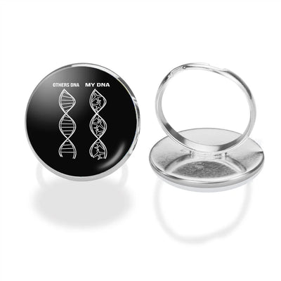 Aviation DNA aviation ring in stainless steel.