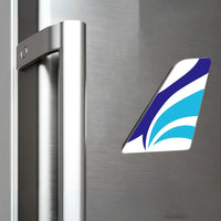 Thumbnail for Air Busan aviation design tail magnet in 3D metal with magnetic back.