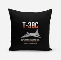 Thumbnail for T-38C Talon design on black pillow