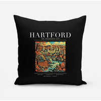 Thumbnail for HARTFORD - Poster - Pillow - Black