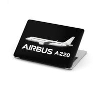 Thumbnail for The Airbus A220 aviation design on MacBook case for MacBook.