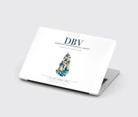 Thumbnail for Dubrovnik Ruđer Bošković Airport (DBV) design on white MacBook case