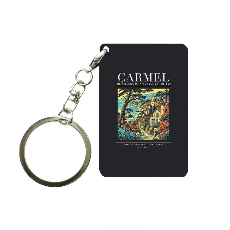 CARMEL - Poster - Key Chain - Black