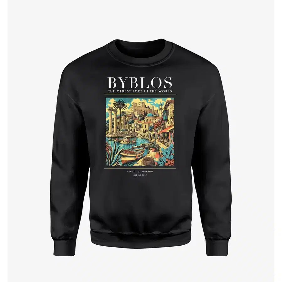 BYBLOS - Poster - Sweatshirt - Black