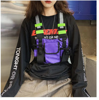 Thumbnail for Cabin Crew Crossbody Chest Bag — Reflective Oxford Sling