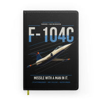Thumbnail for F-104C Starfighter design on black notebook