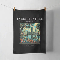 Thumbnail for JACKSONVILLE - Poster - Towel - Black
