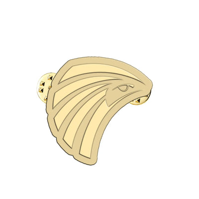Egyptair Airlines aviation hollow pin in polished alloy.