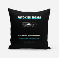 Thumbnail for Fotokite Sigma design on black pillow