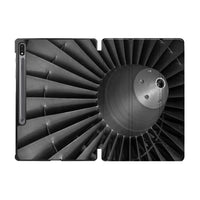 Thumbnail for Super View of Jet Engine aviation design on tablet case for Samsung tablet.