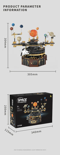 Thumbnail for STEM Electric Rotating Solar System Model - view 4