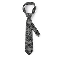 Thumbnail for Dark Coloured Airplanes aviation design on premium silk blend tie.