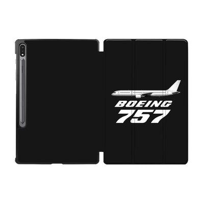 The Boeing 757 aviation themed tablet case for Samsung tablet.