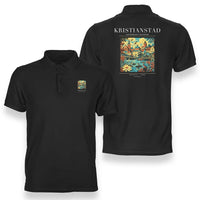 Thumbnail for KRISTIANSTAD - Poster - Double-Side Polo - Black