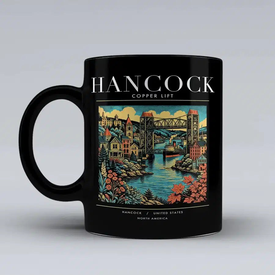 HANCOCK - Poster - Mug - Black