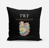 Thumbnail for Magic Valley Regional Airport (TWF) design on black pillow