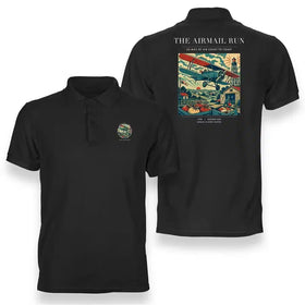 The Airmail Run Premium Polo T-Shirts