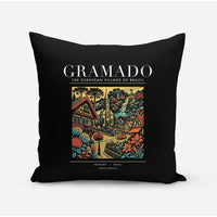 Thumbnail for GRAMADO - Poster - Pillow - Black