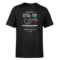 Thumbnail for CF34-10E design on black single side