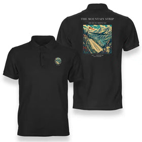 The Mountain Strip Premium Polo T-Shirts