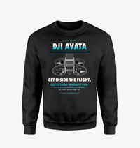 Thumbnail for DJI Avata design on black sweatshirt