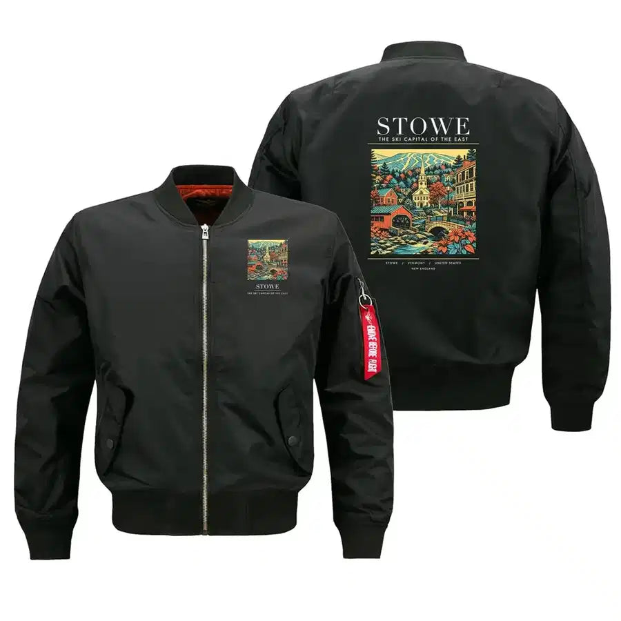 STOWE - Poster - Bomber Jacket - Black