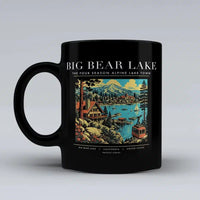 Thumbnail for BIG BEAR LAKE - Poster - Mug - Black