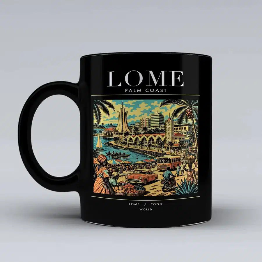 LOME - Poster - Mug - Black