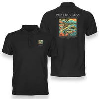 Thumbnail for PORT DOUGLAS - Poster - Double-Side Polo - Black
