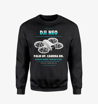 Thumbnail for DJI Neo design on black sweatshirt