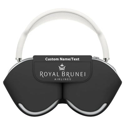 Royal Brunei Airlines aviation themed AirPods Max case for AirPods Max.