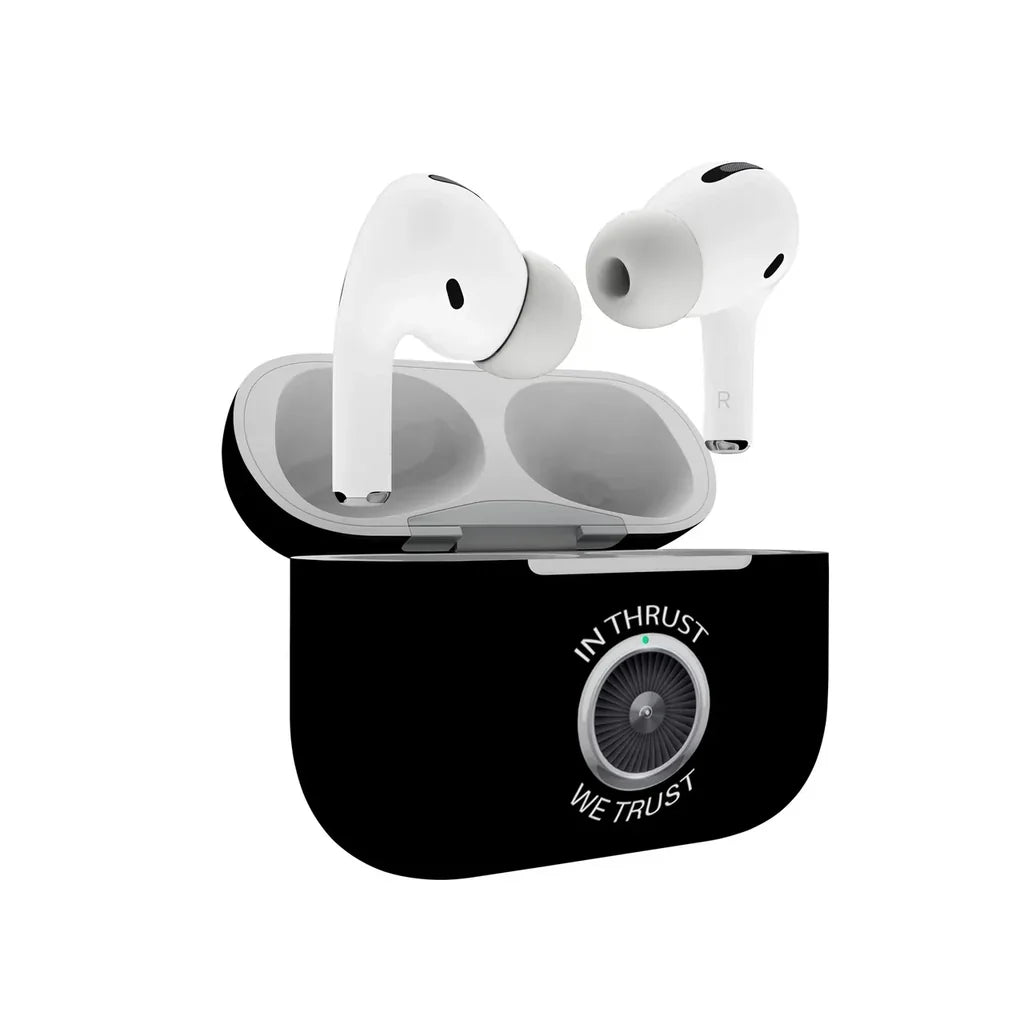 In Thrust We Trust AirPods Pro plastic case - Black