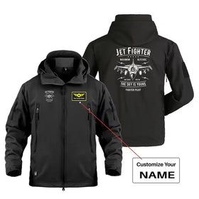Jet Fighter - The Sky is Yours Military Jackets (Customizable)