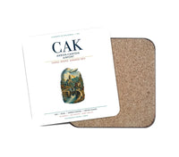 Thumbnail for Akron-Canton Airport (CAK) design on white 1 piece coaster