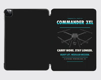 Thumbnail for Draganfly Commander 3XL design on black ipad tablet case