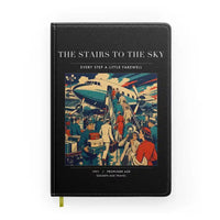 Thumbnail for VINTAGE G4214 - The Stairs To The Sky - Designed Notebooks design on black
