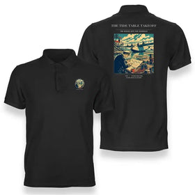 The Tide Table Takeoff Premium Polo T-Shirts