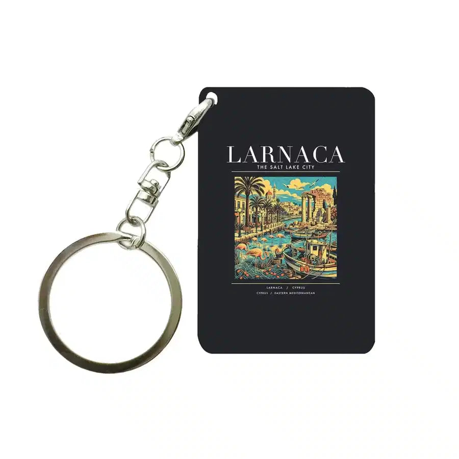LARNACA - Poster - Key Chain - Black
