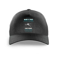 Thumbnail for DJI Mini 4 Pro design on black printed hat